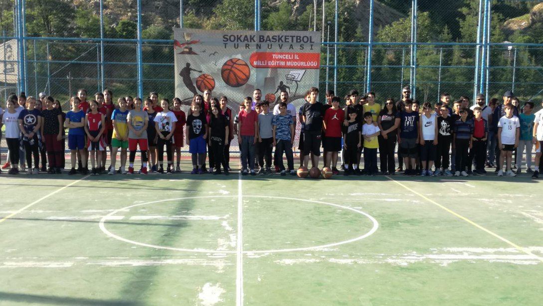 ''Sokak Basketbolu Turnuvası'' Başladı