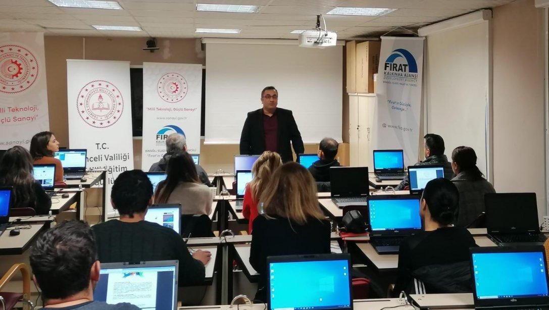 ''Erasmus'la Tunceli'den Avrupa'ya Proje Hazırlama Eğitimi'' Kursu
