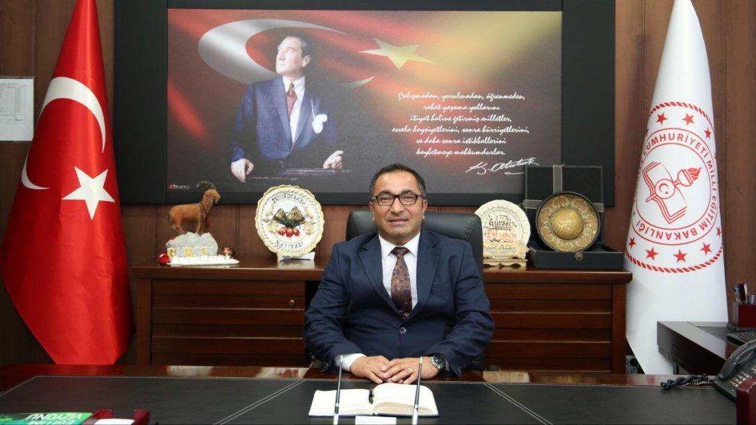 İl Müdürümüz Gürsel Ekmekci'nin ''29 Ekim Cumhuriyet Bayramı'' Mesajı