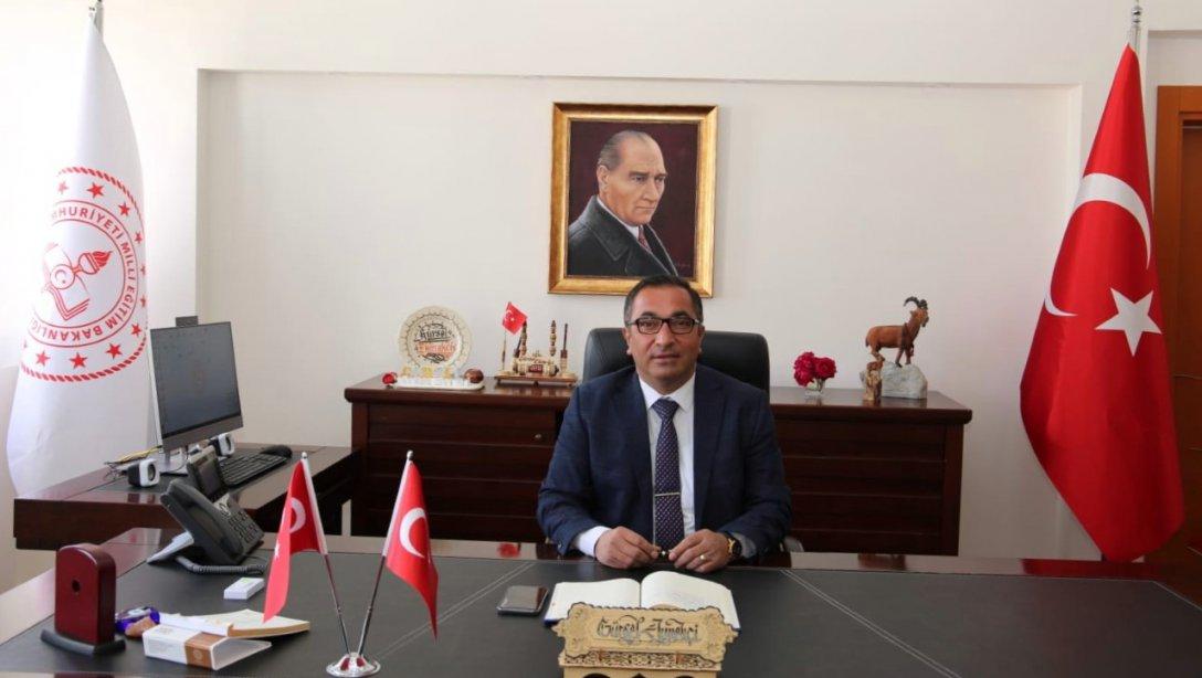 İl Müdürümüz Sayın Gürsel Ekmekci'nin ''10 Kasım Atatürk'ü Anma Günü'' Mesajı