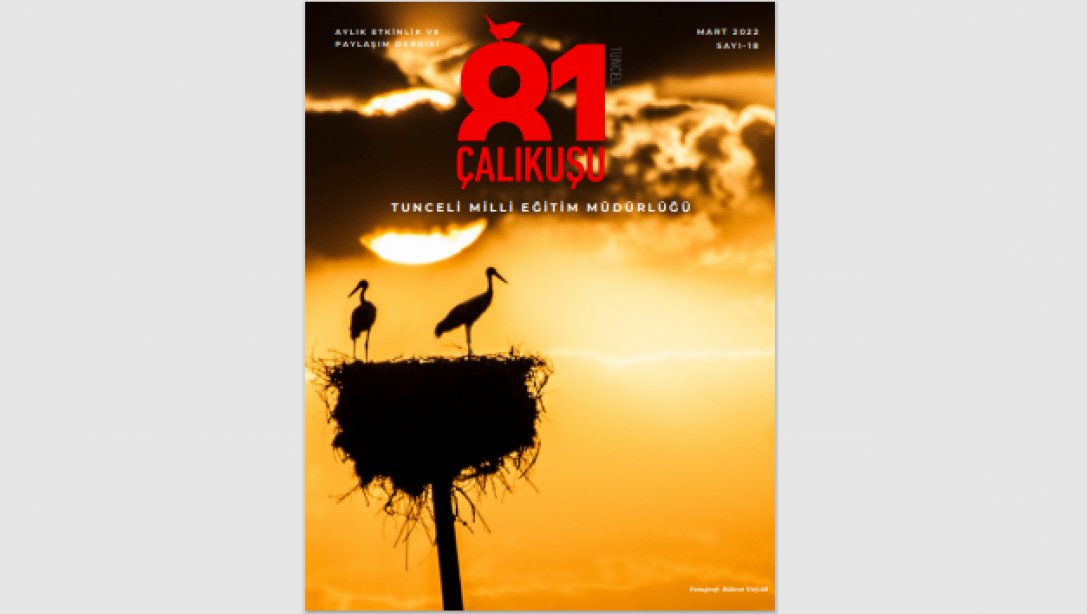 ''81 Çalıkuşu Tunceli'' e-Dergimizin İkinci Sayısı Yayında