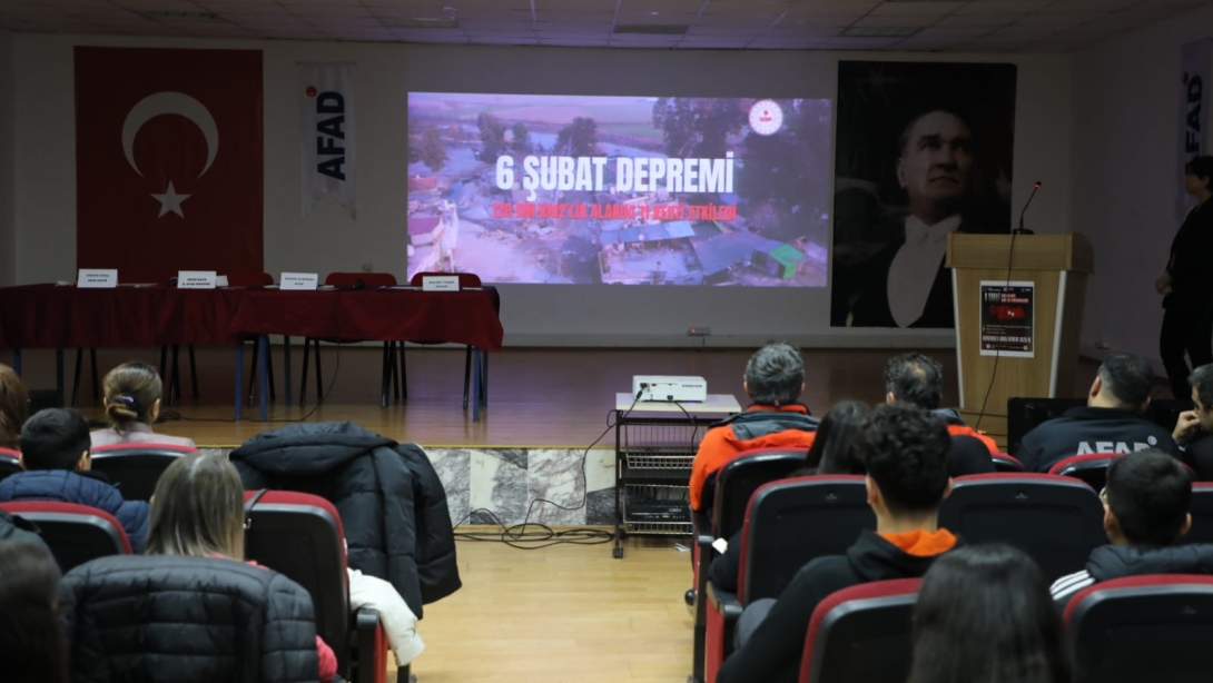 6 Şubat Depremi Anma Programı Düzenlendi